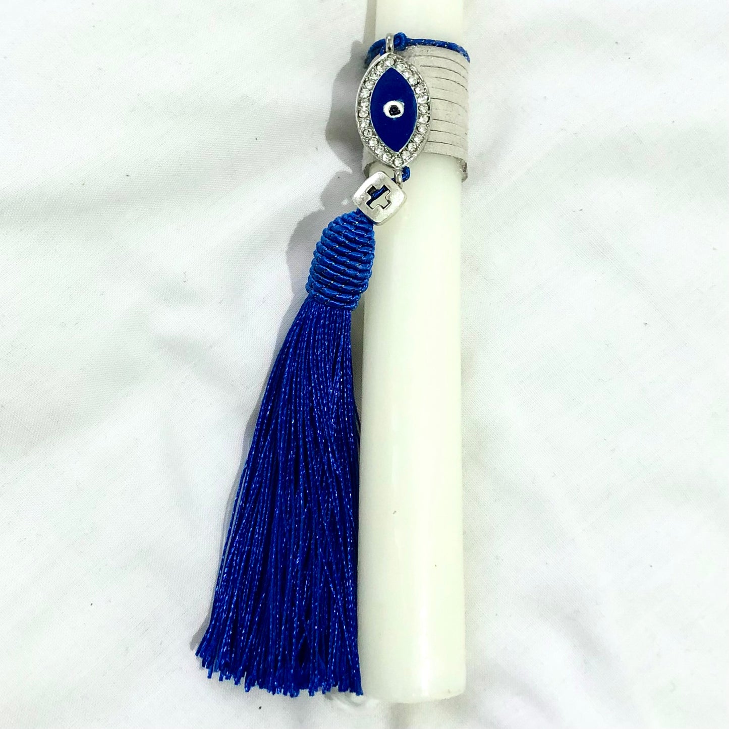 Lambada with Blue Evil Eye and Tassle