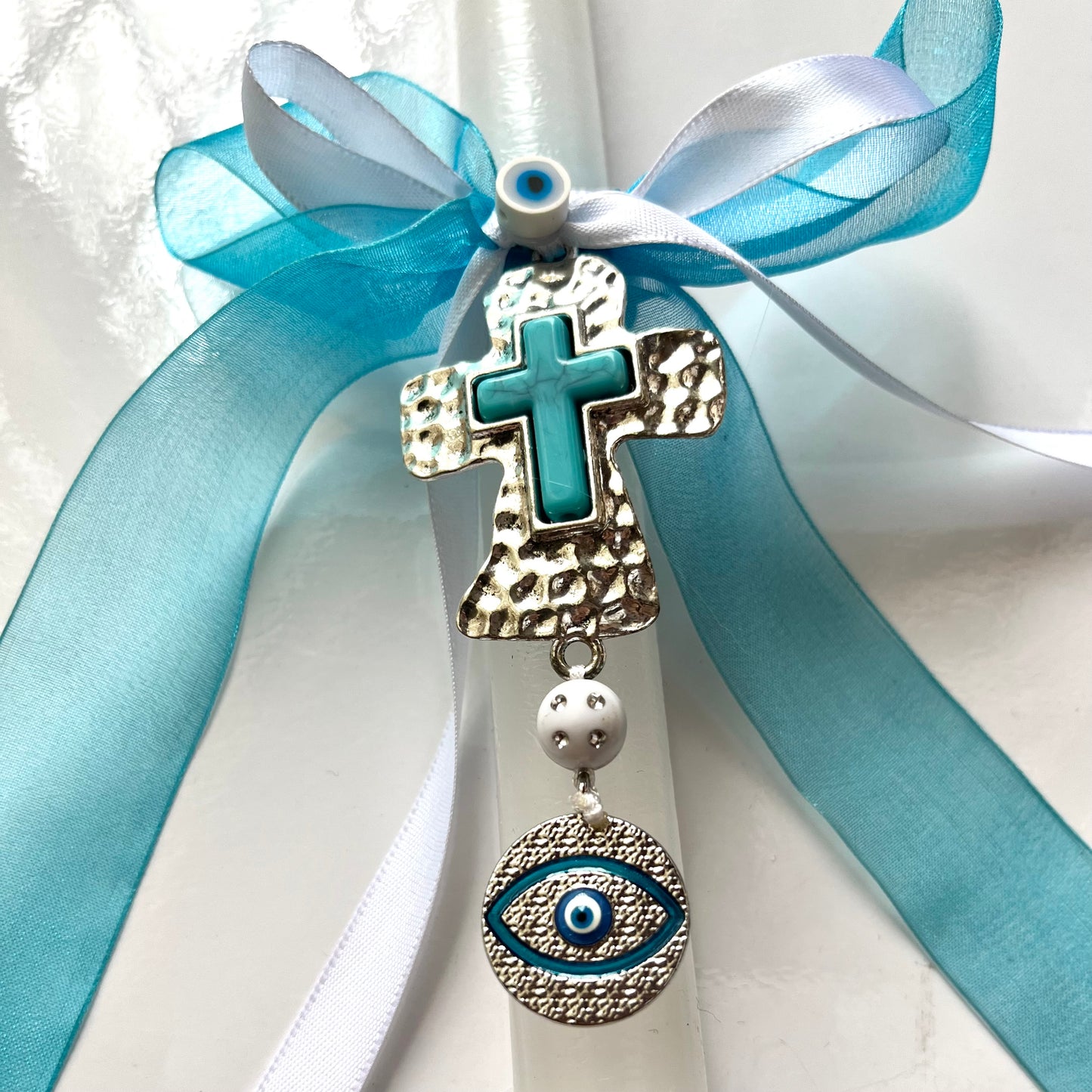 Turquoise Cross Protection Lambada