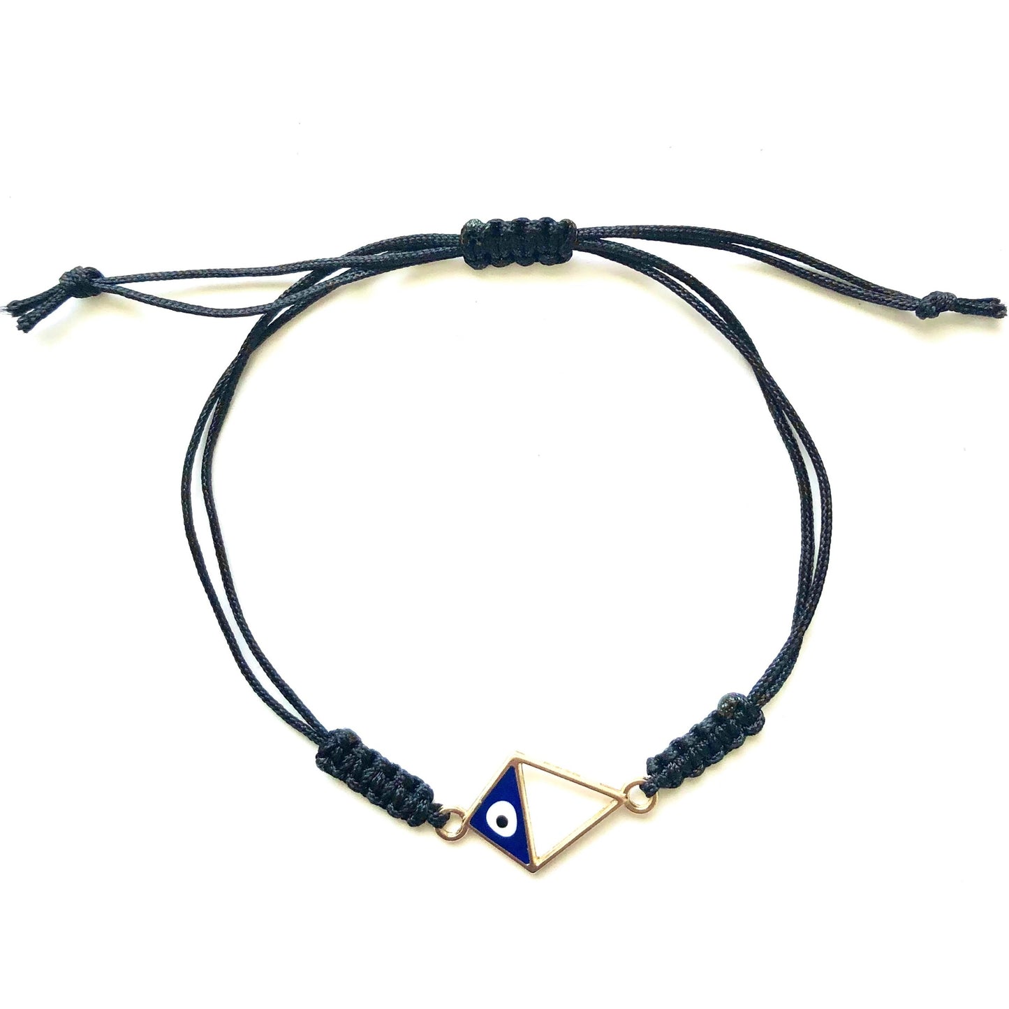 Bracelet With Triangle Evil Eye