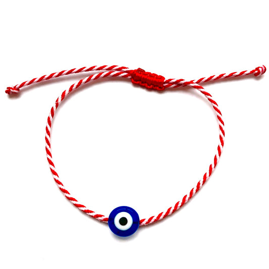 Marti Bracelet with Dark Blue Evil Eye