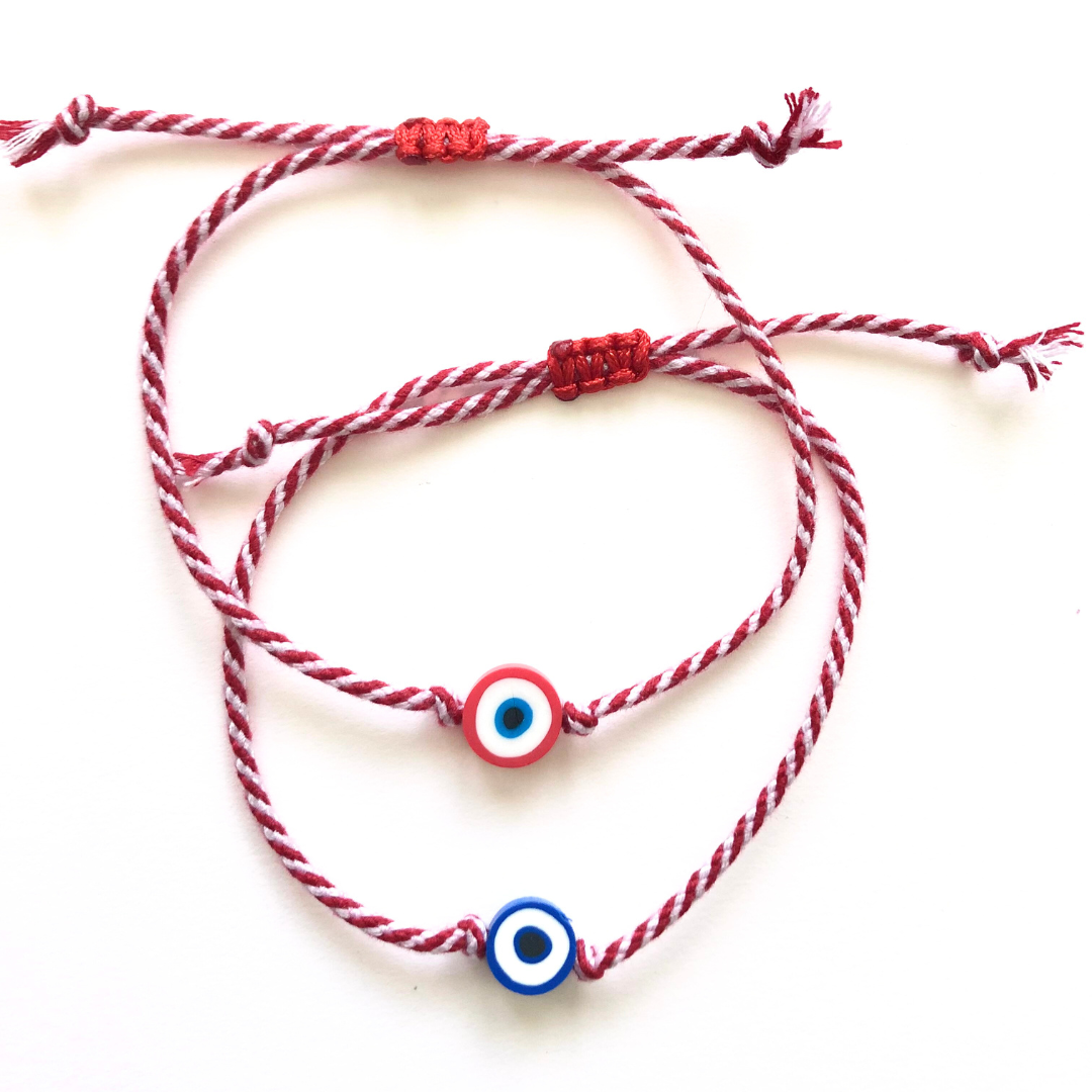 Marti Bracelet with Round Evil Eye