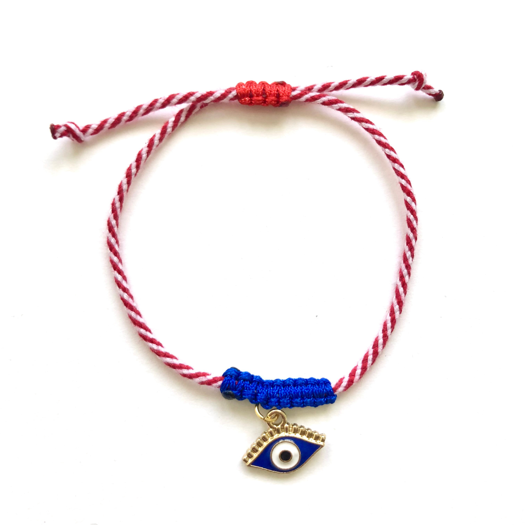 Marti with Evil Eye Dangle