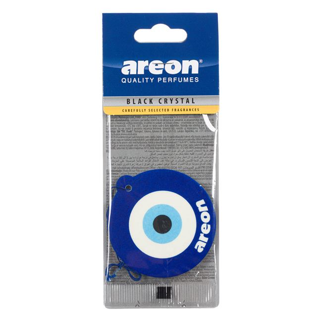 Evil Eye Air Freshener - Black Crystal