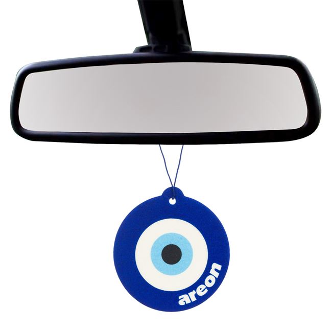 Evil Eye Air Freshener - Black Crystal