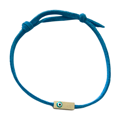 Bracelet with Rectangle Evil Eye