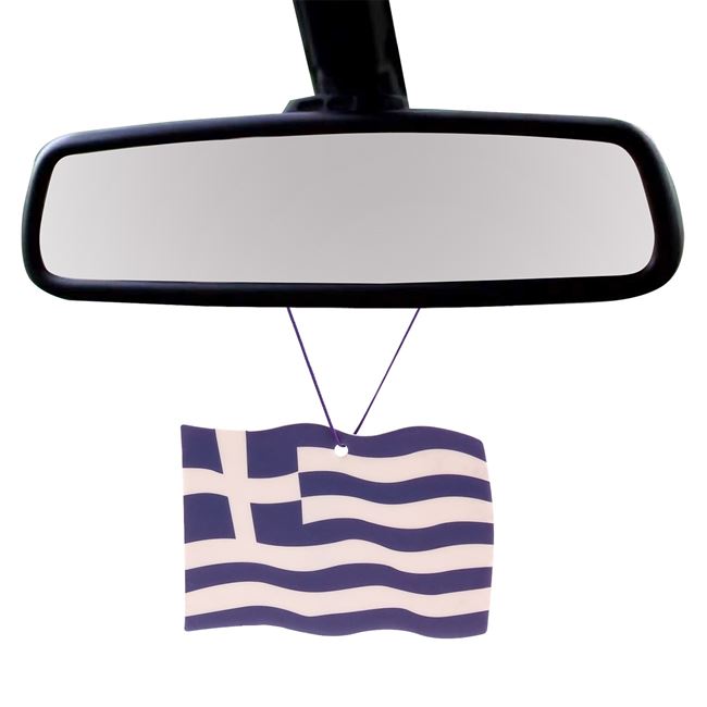 Greek Flag Air Freshener