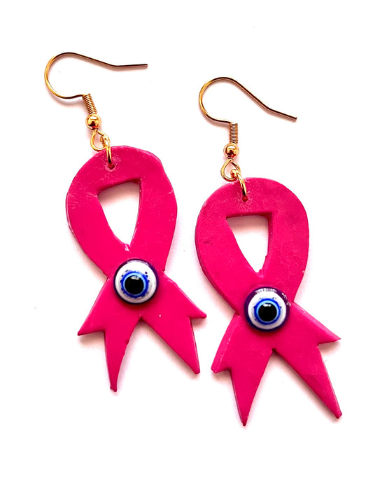 Breast Cancer Awareness Earrings