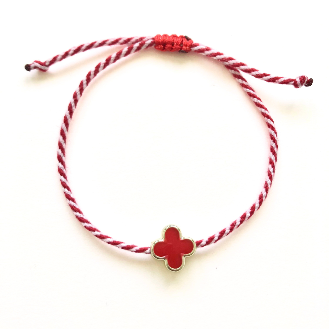 Marti Bracelet with Red Cross