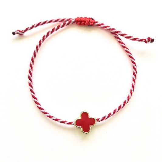 Marti Bracelet with Red Cross