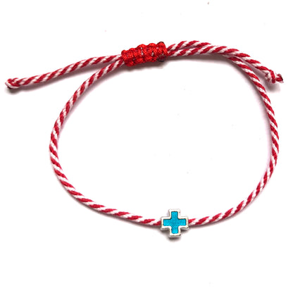 Marti Bracelet with Small Cross