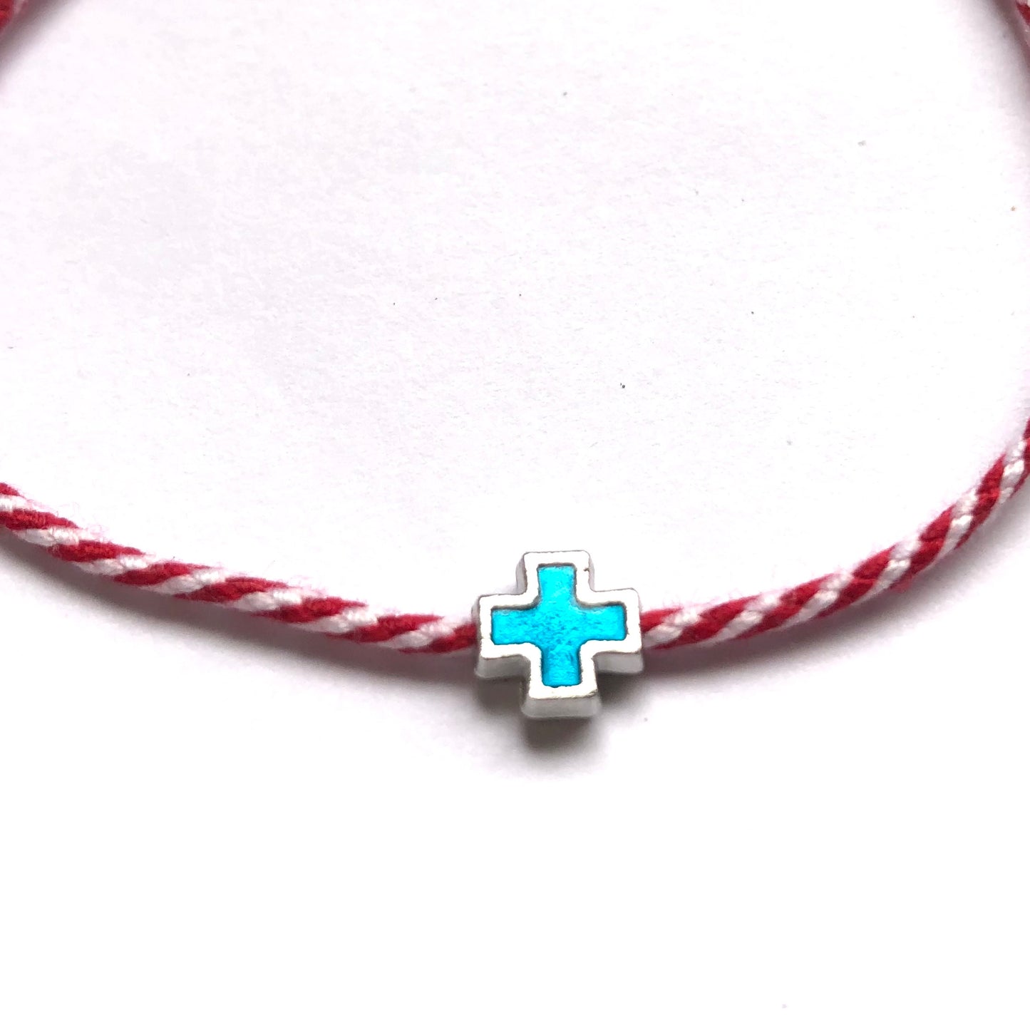 Marti Bracelet with Small Cross