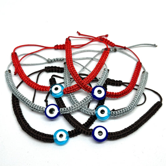 Bracelet with Round Evil Eye