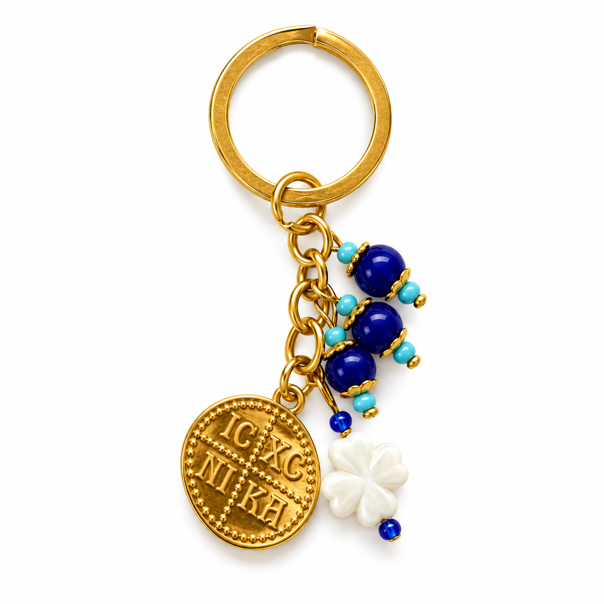 IC XC NIKA Lucky Charm Keyring