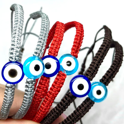 Bracelet with Round Evil Eye