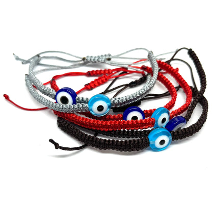 Bracelet with Round Evil Eye