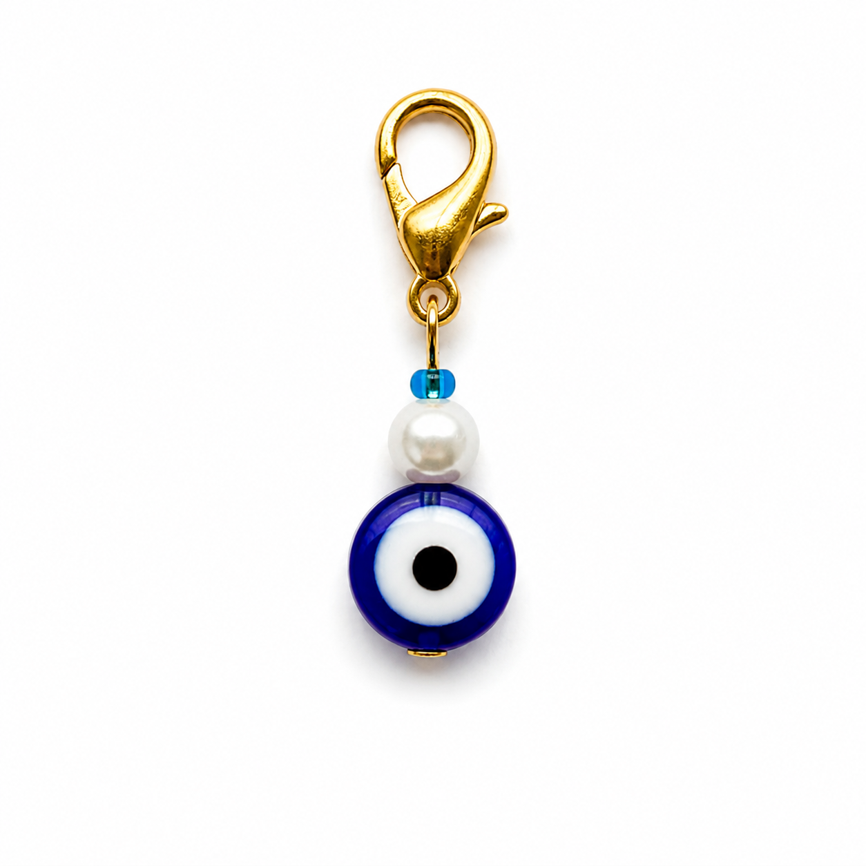 Greek Evil Eye Good Luck Charms (Clip-On Mati Charms)