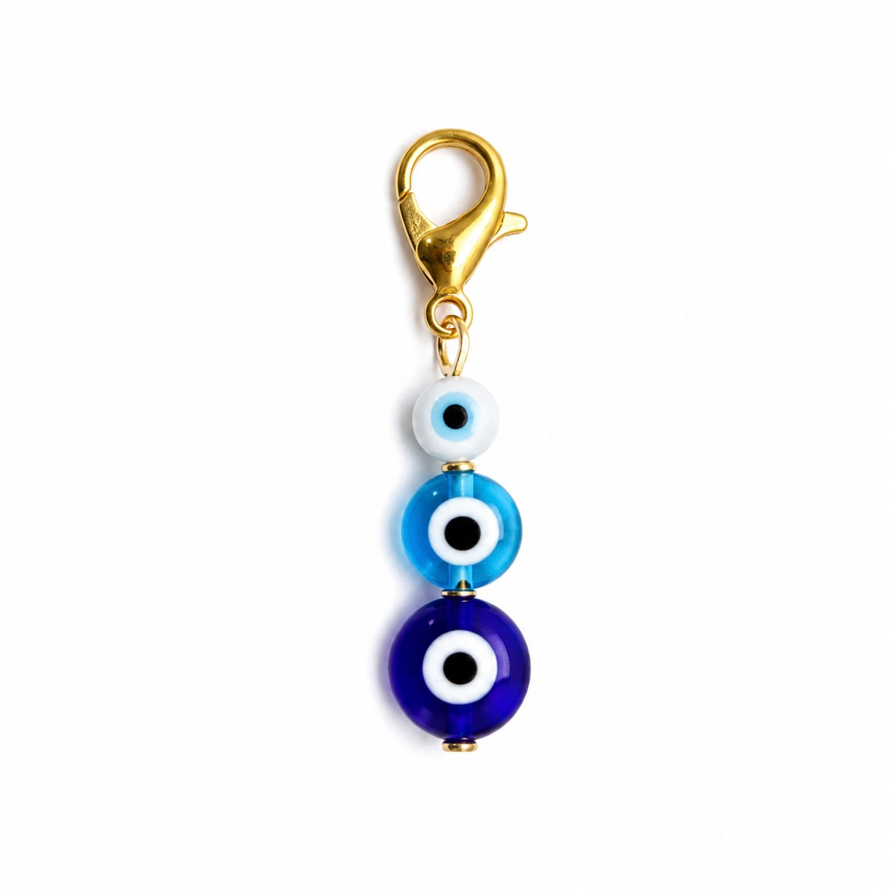 Greek Evil Eye Good Luck Charms (Clip-On Mati Charms)