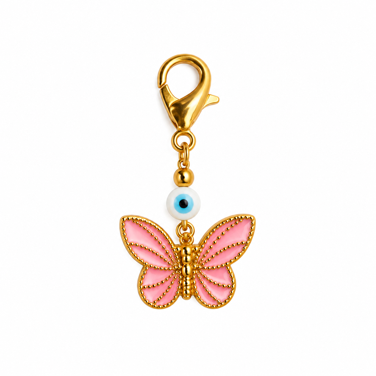 October Greek Evil Eye Good Luck Charms (Clip-On Mati Charms)