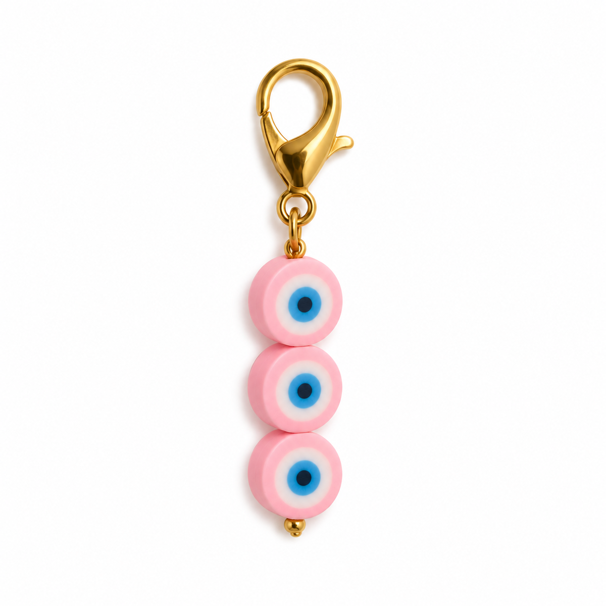 October Greek Evil Eye Good Luck Charms (Clip-On Mati Charms)