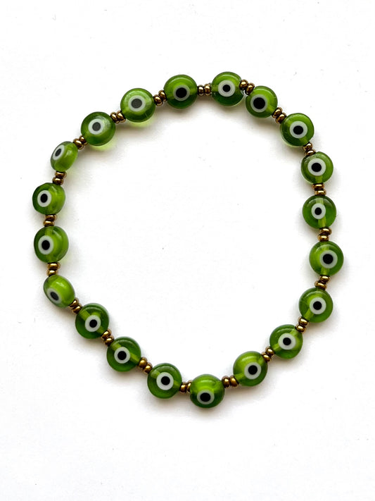 Olive Multi Mati Bracelet