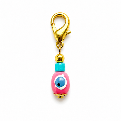 Greek Evil Eye Good Luck Charms (Clip-On Mati Charms)