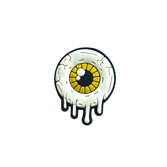 Yellow Oozing Eye Jibbitz