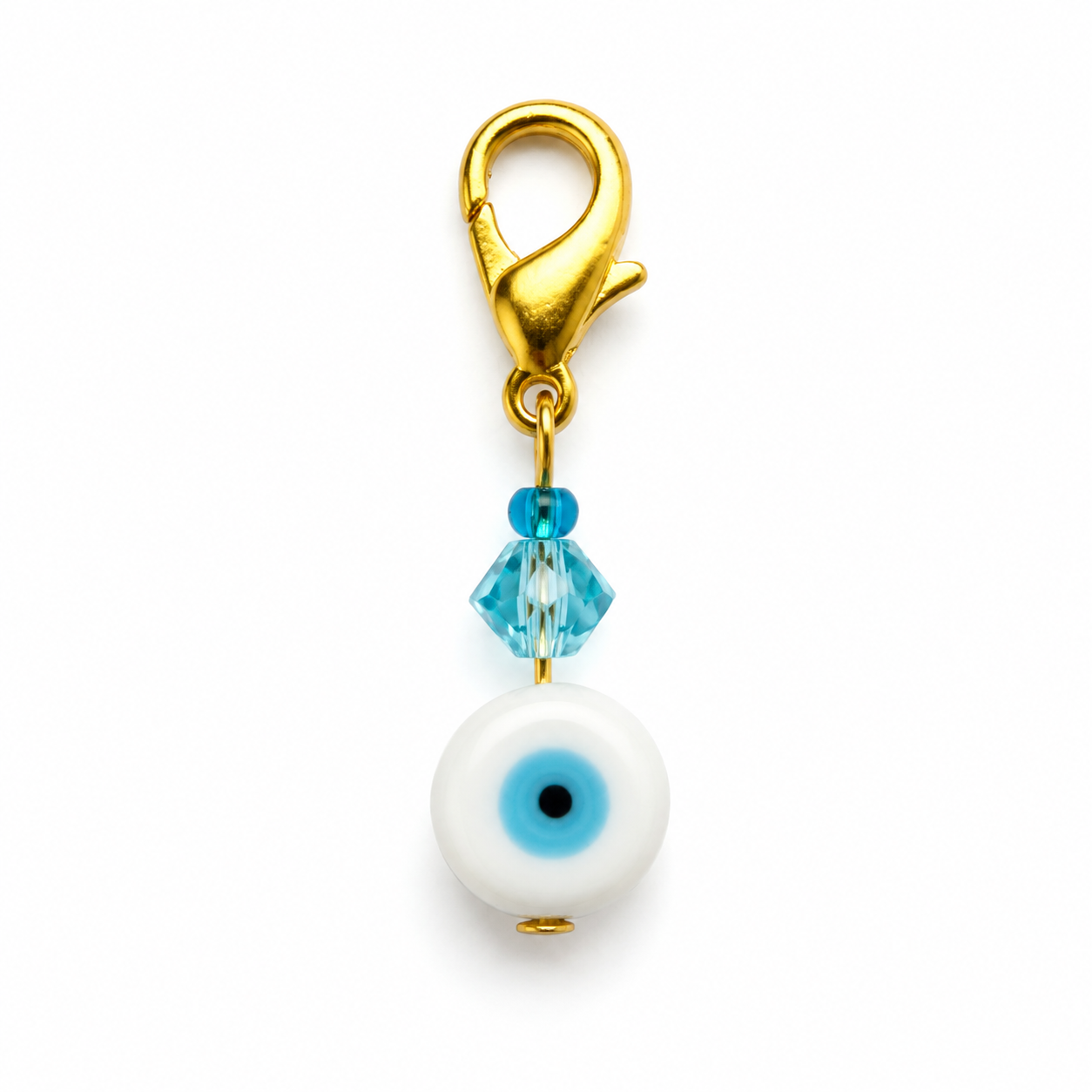 Greek Evil Eye Good Luck Charms (Clip-On Mati Charms)