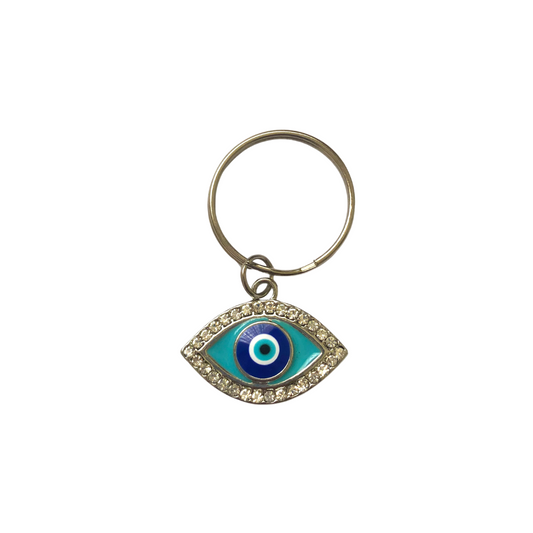 Keyring - Diamanté Evil Eye