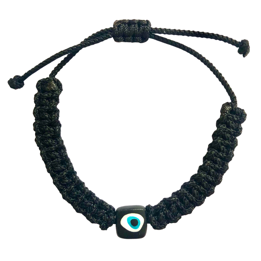 Men's Bracelet - Square Evil Eye