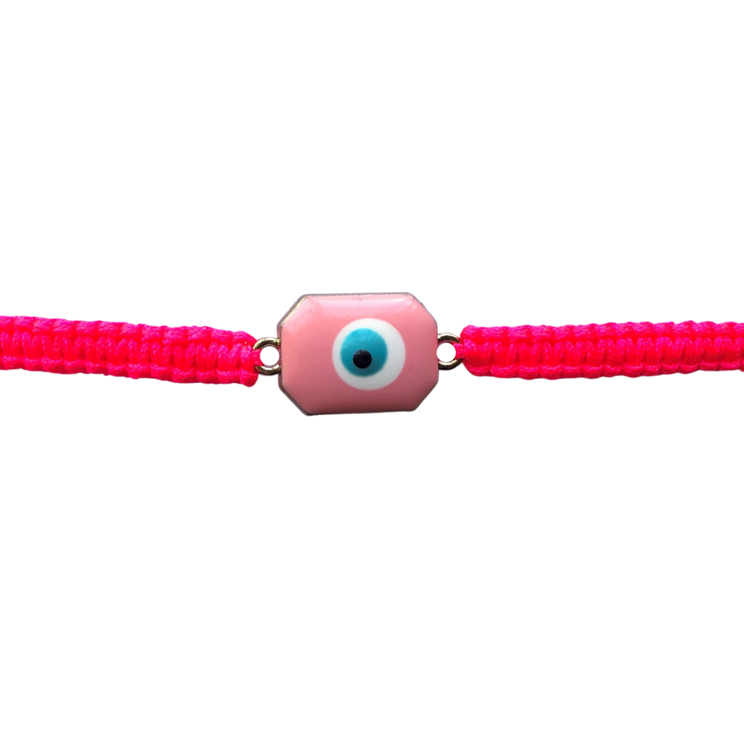 Bracelet With Rectangle Evil Eye